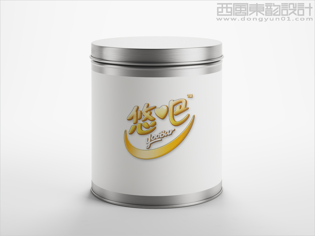 悠吧食品logo設(shè)計應(yīng)用效果