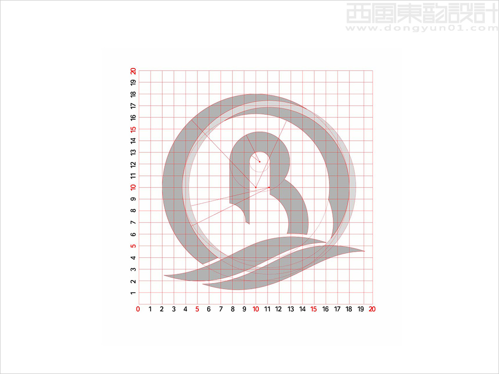 博仲盛景醫(yī)藥技術(shù)公司logo設計標準化制圖