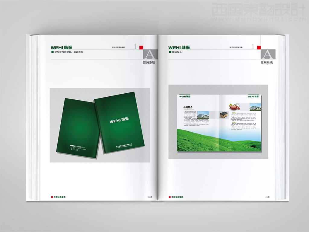 浙江味海食品集團(tuán)公司vi設(shè)計(jì)之企業(yè)宣傳畫冊封面設(shè)計(jì)內(nèi)頁版式設(shè)計(jì)