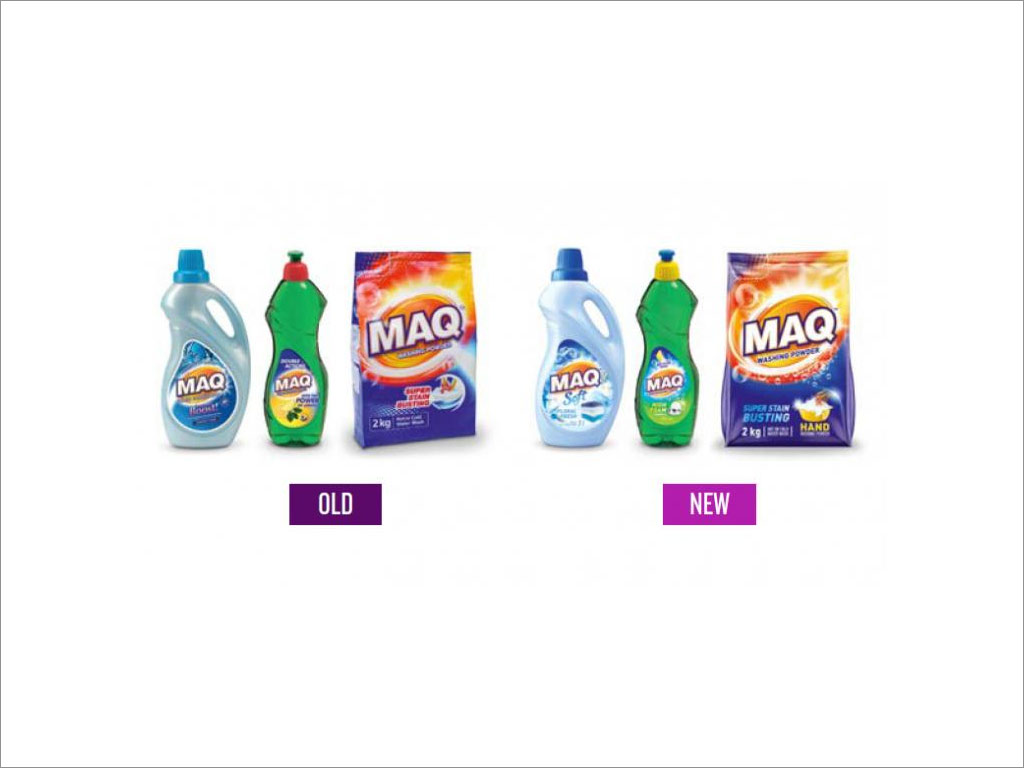 南非MAQ品牌家庭護理產品包裝重新優化設計 南非MAQ品牌家庭護理產品包裝重新優化設計