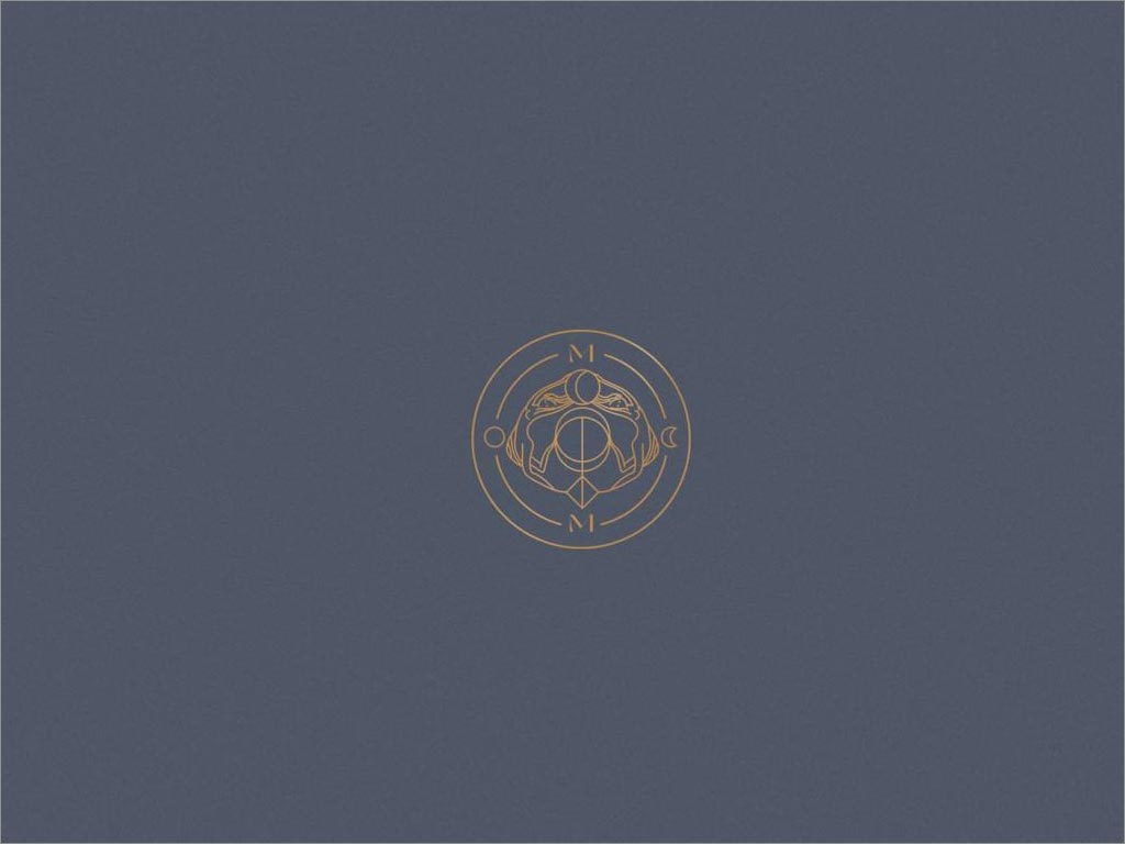 Milk Moon糖漿保健品logo圖形設計