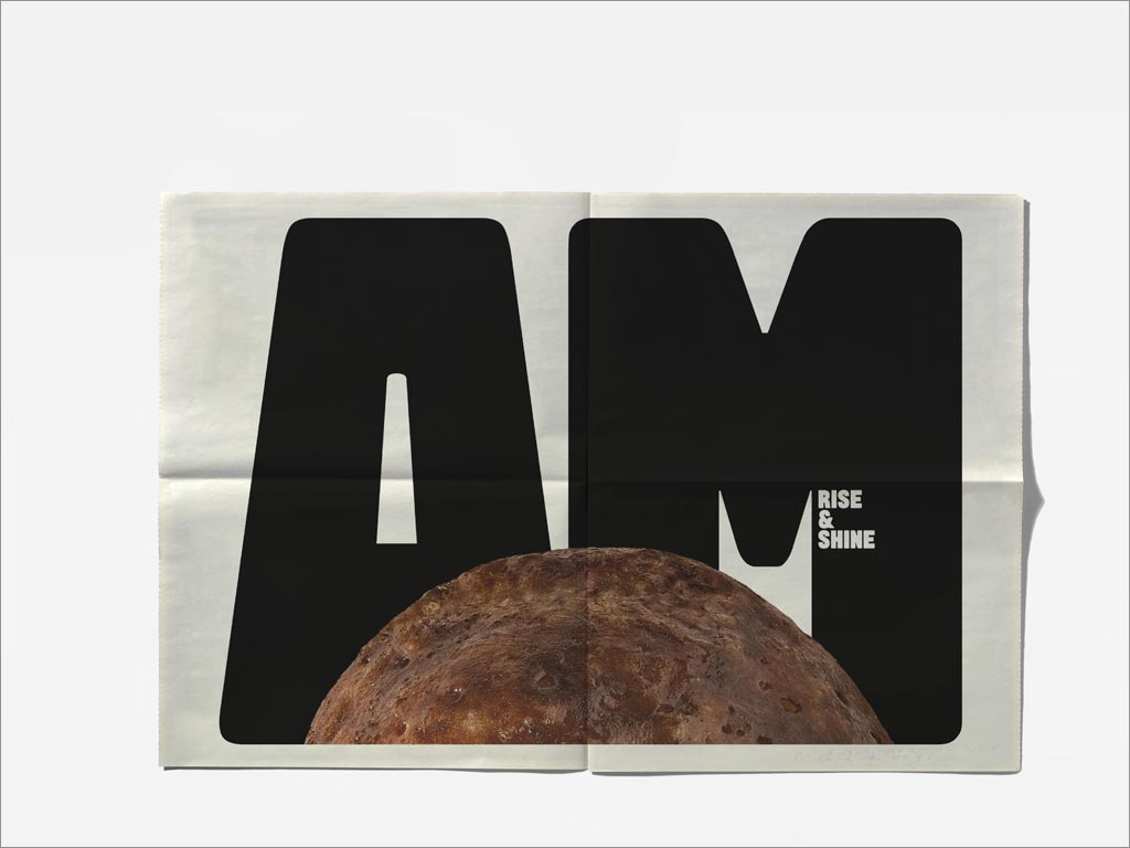 OffLimits咖啡和巧克力谷物早餐食品產品手冊設計