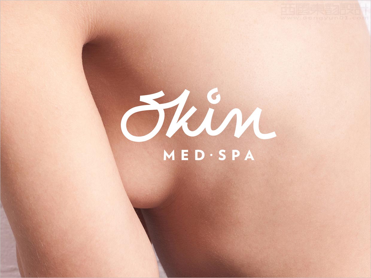美國Skin Med Spa肌膚修復藥妝產(chǎn)品logo設(shè)計
