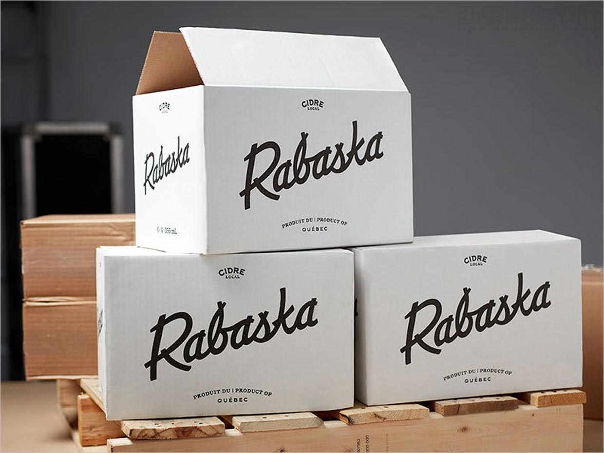 加拿大Rabaska蘋(píng)果酒外箱包裝設(shè)計(jì)
