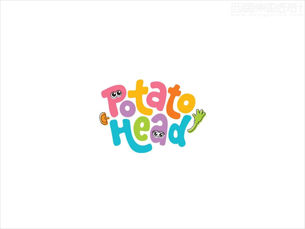 美國孩之寶Potato Head玩具logo設計