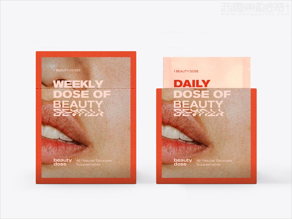 美國Beauty Dose營養補充劑保健品包裝設計