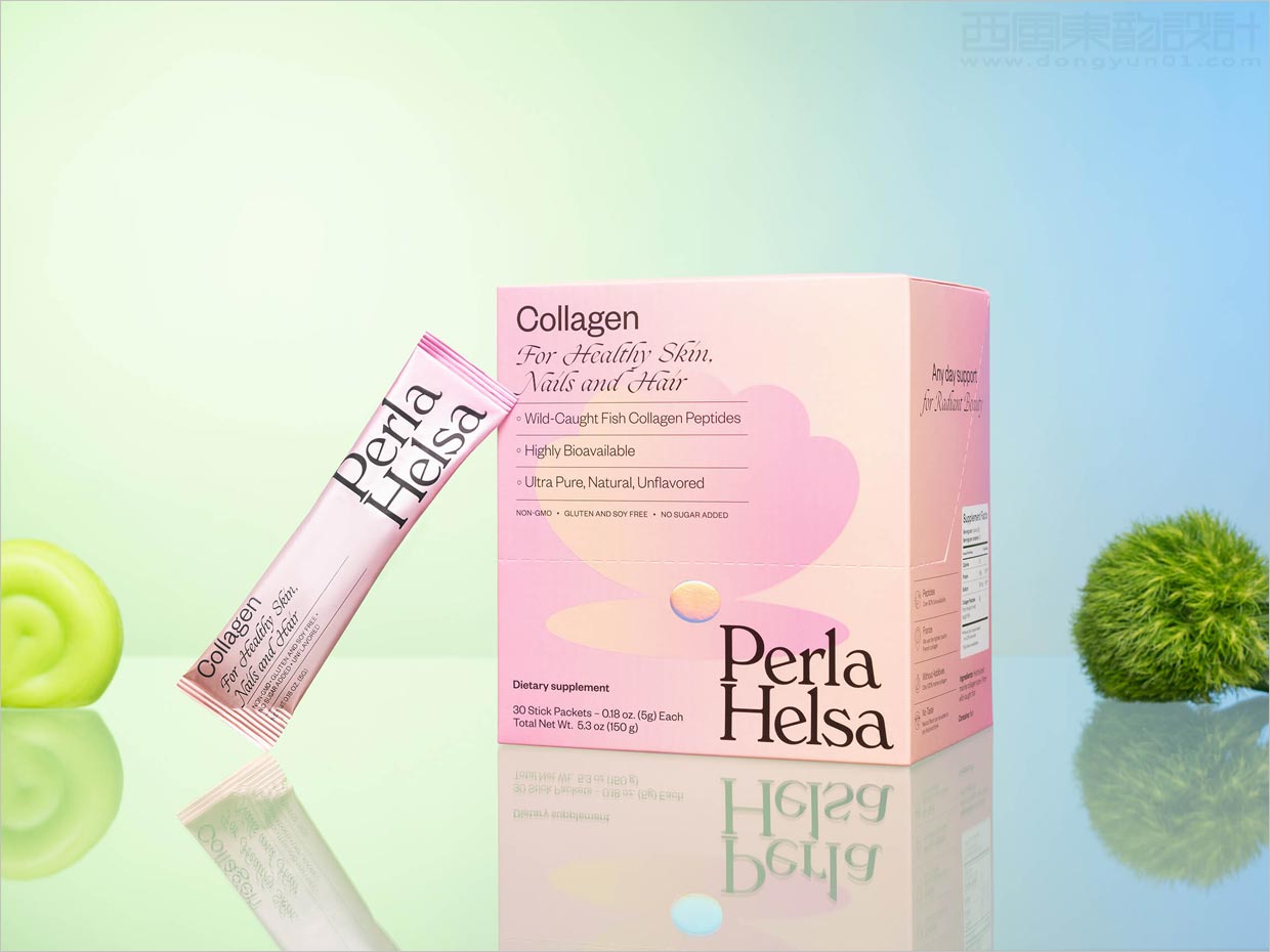 烏克蘭Perla Helsa膳食營養補充劑保健品包裝設計