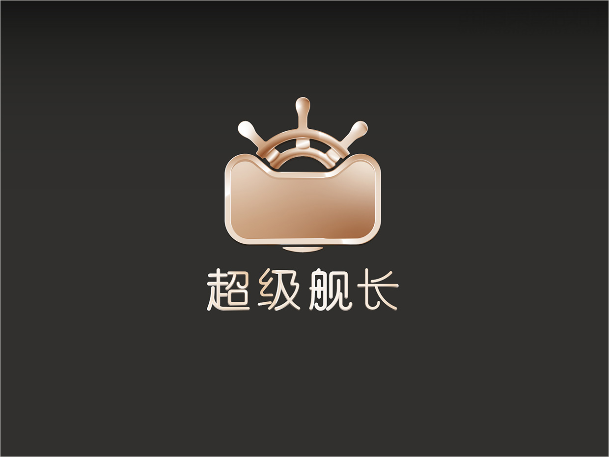 天貓超級品類日天貓超級艦長品牌logo設計